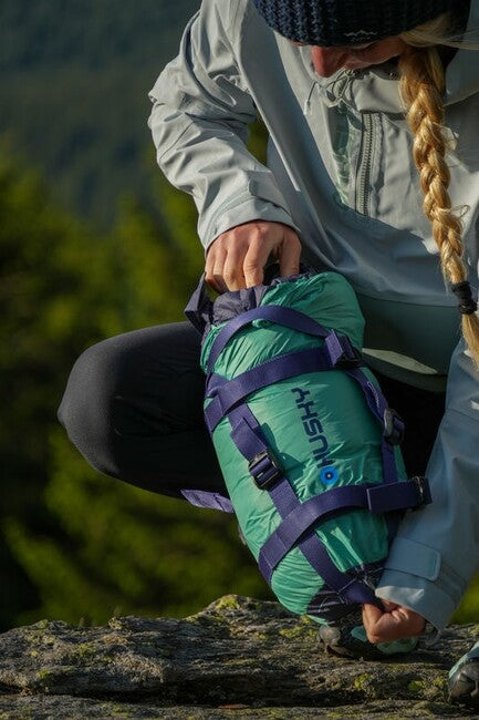 HUSKY Dinis Paper Sleeping Bag -10, Blue/Mint