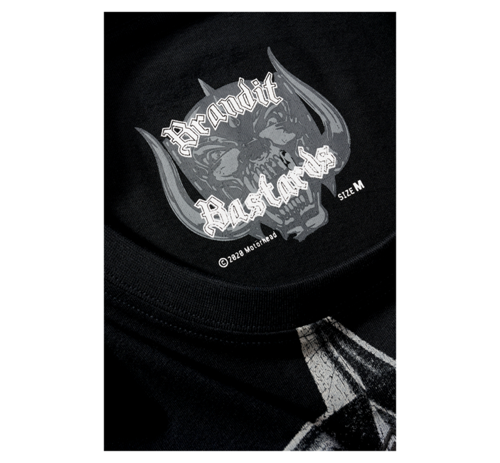 Brandit Motörhead Warpig Print μπλουζάκι, μαύρο