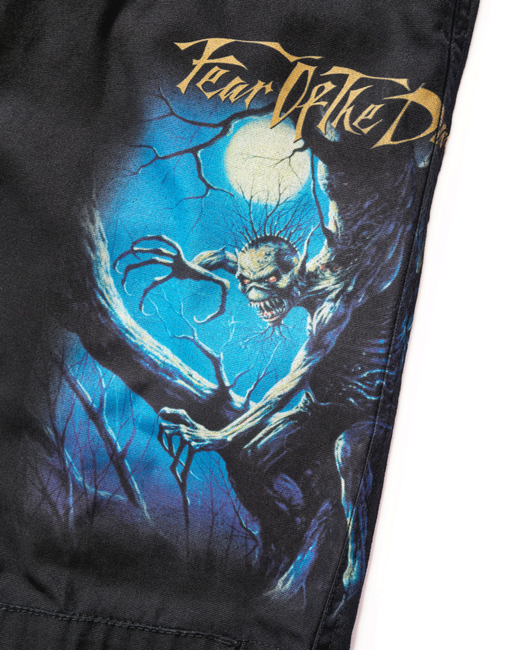 Brandit Iron Maiden Savage Σορτς Fear of the Dark, Μαύρο