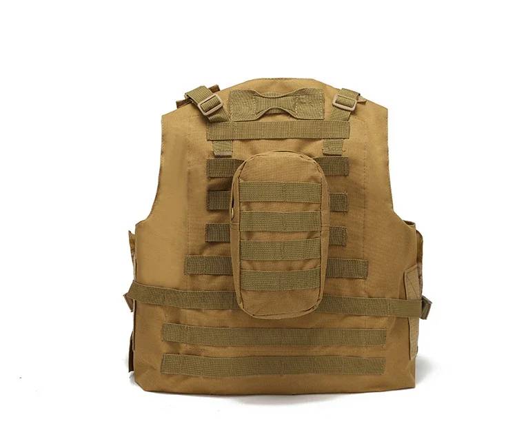 DRAGOWA Heavy Duty Στρατιωτικό Γιλέκο, Coyote