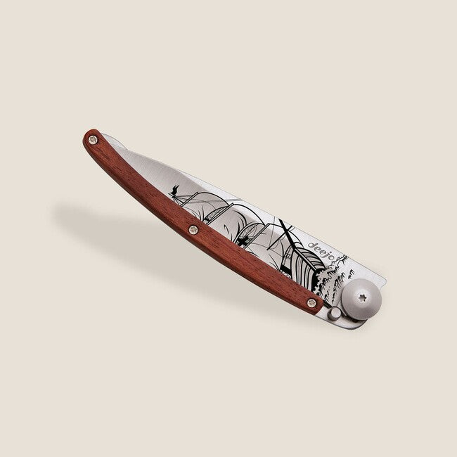 Deejo Tattoo Corsair Σουγιάς Κλειστής με Κουκούλα Coralwood