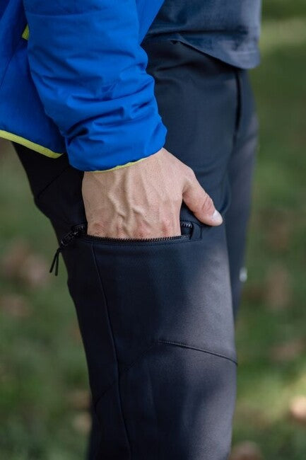 HUSKY Kavia Παντελόνι Softshell ανδρικό, μαύρο