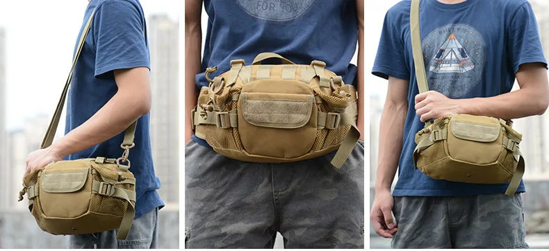 DRAGOWA TACTICAL Sierra 7 Ζώνη Μέσης 7 L, Μαύρο