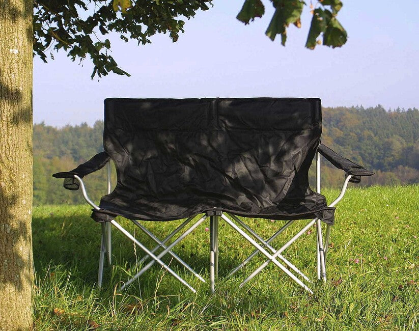 BasicNature Love Seat Πολυθρόνα Ταξιδίου, Μαύρο