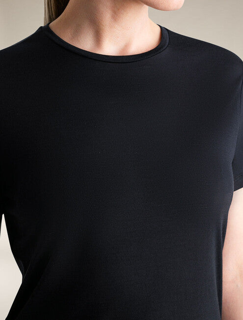 Icebreaker Cool Lite Sphere III damen merino kurzarm T-shirt 125, schwarz