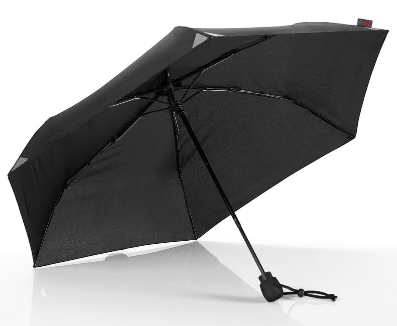 EuroSchirm Light Trek Ultra Ultralight Trekking Umbrella, Black Reflective