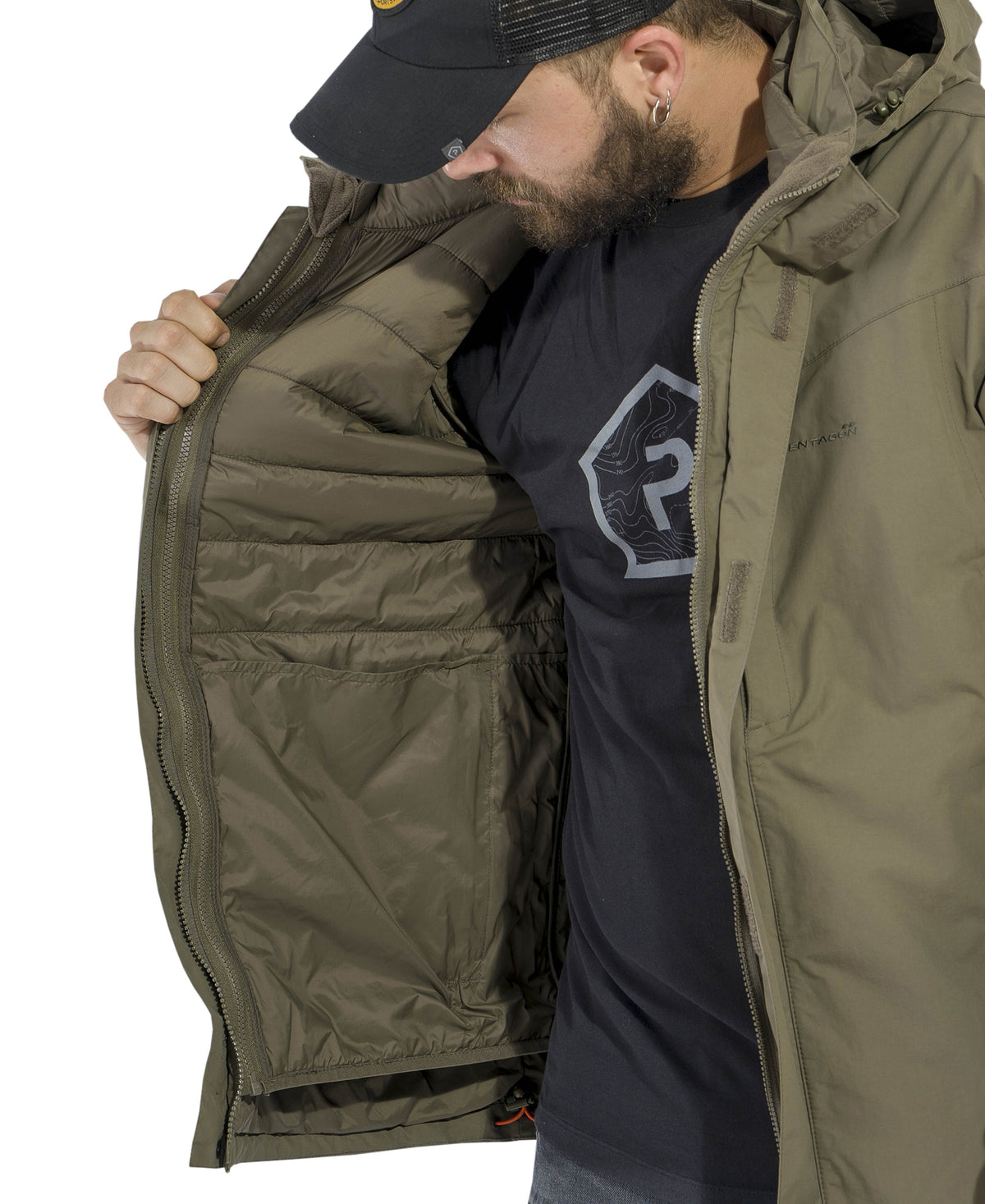 Pentagon GEN V 3.0 Herren Winterjacke, oliv