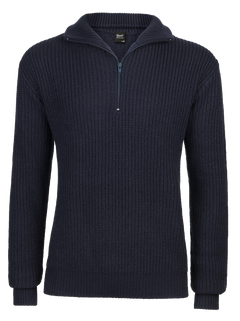 Brandit Marine Troyer Pullover, navy blau