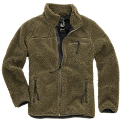 Brandit Teddyfleece Fleecejacke, oliv