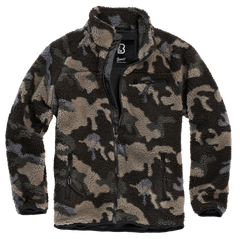 Brandit Teddyfleece Fleecejacke, Darkcamo
