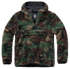 Brandit Teddyfleece Worker Fleece-Pullover, woodland