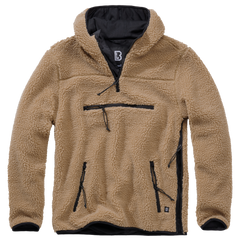 Brandit Teddyfleece Worker Pullover, khaki