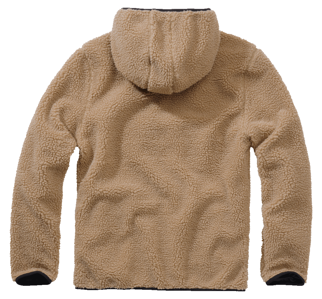 Brandit Worker pullover Teddyfleece, khaki