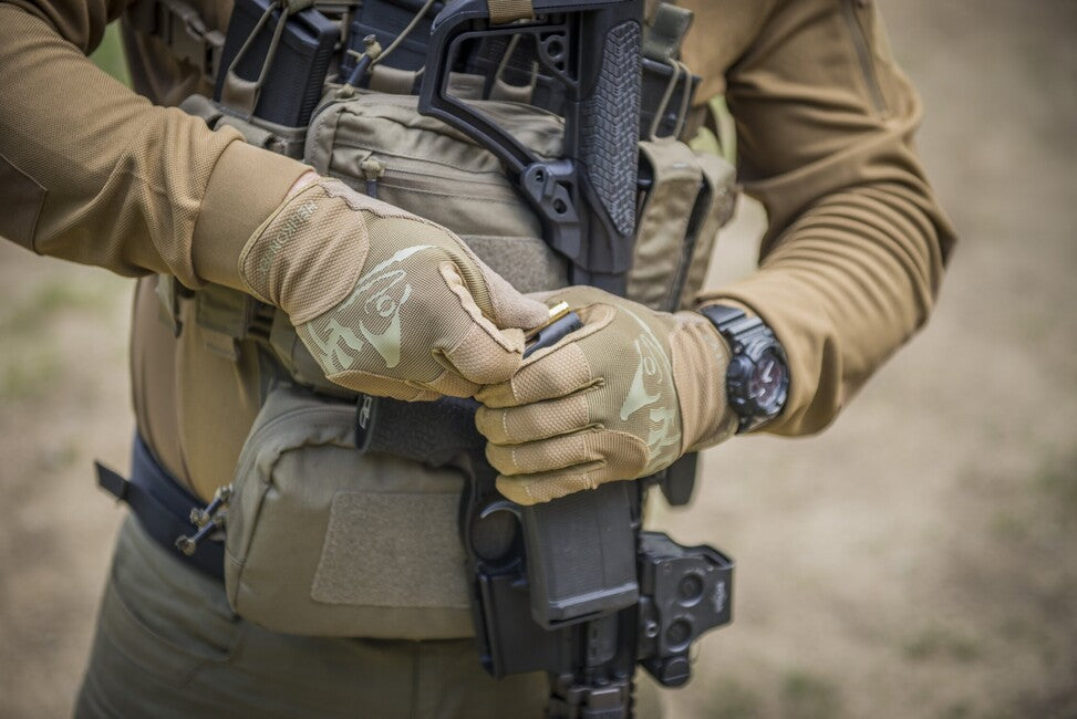 Helikon-Tex Range Tactical Gloves, MultiCam/Coyote