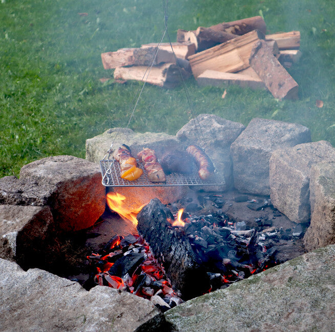 Origin Outdoors Titan Titanium grillrost mit aufhänger