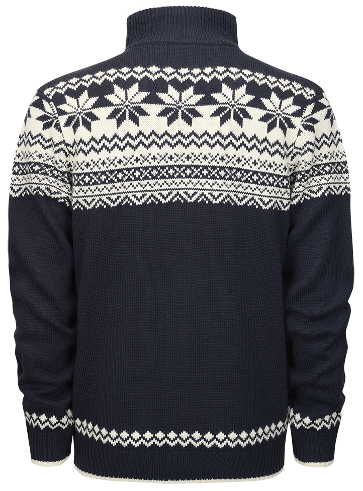 Brandit Norwegian sveter so zapínaním na zips, námornícka modrá