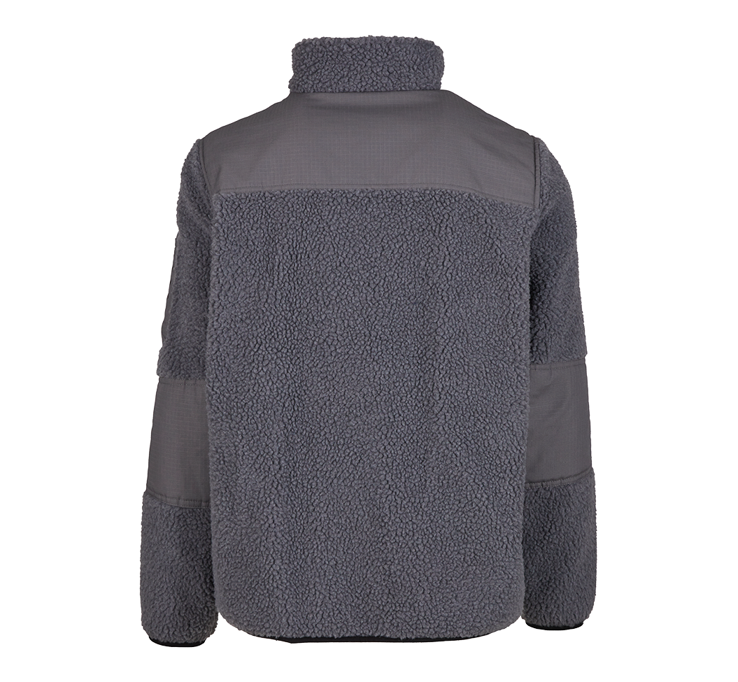 Brandit Ramble pánska bunda flísová Teddyfleece, antracitová