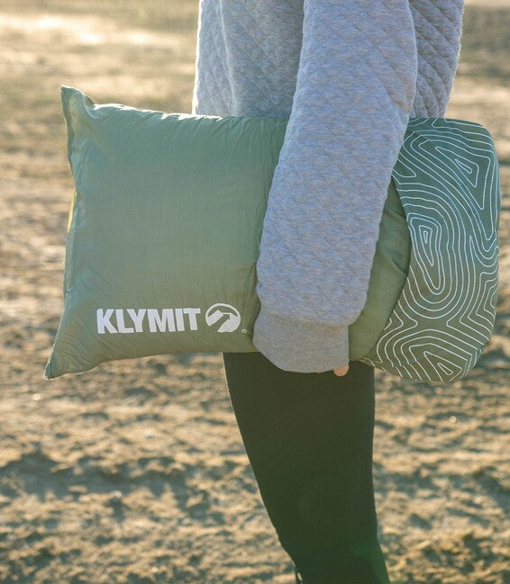 Klymit Drift Car Camp Μαξιλάρι Regular, πράσινο