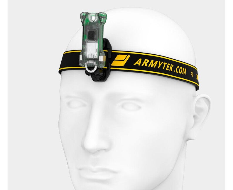 ArmyTek Zippy ES Led-taschenlampe und Schlüsselbund-Set, grün