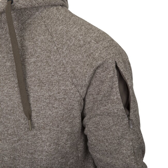 Helikon-Tex Covert Φούτερ Τακτικό με Κουκούλα (FullZip), Melange Red
