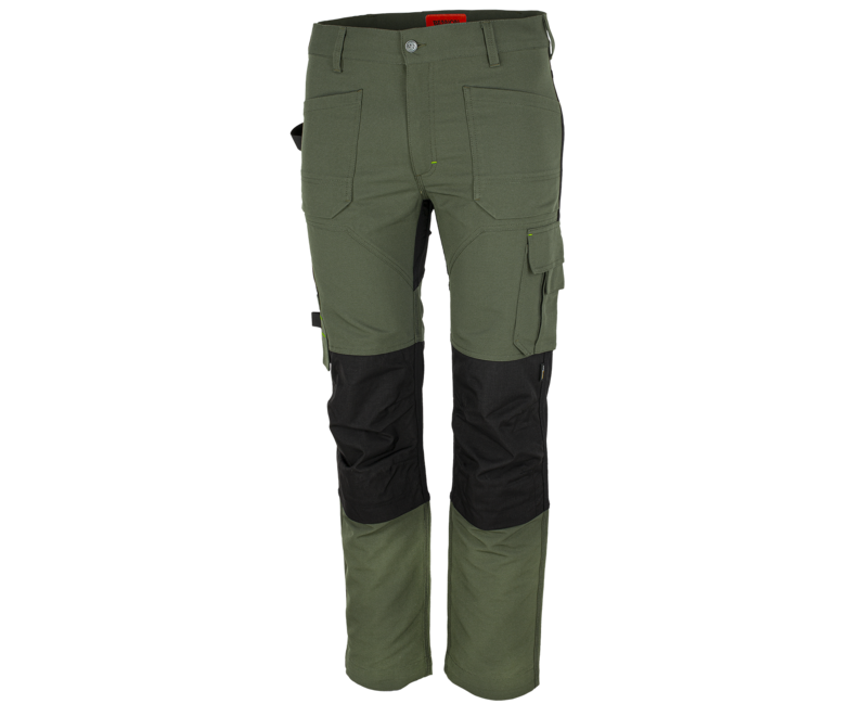 BENNON Erebos WP Work Pants, Green/Black