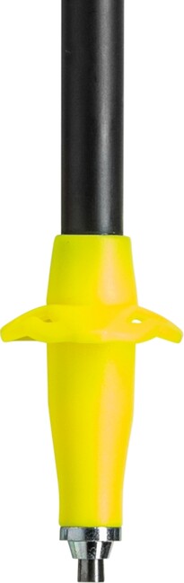 LEKI Neotrail FX.One Superlite Trail Running Poles, Bright Red-Neon Yellow-Natural Carbon
