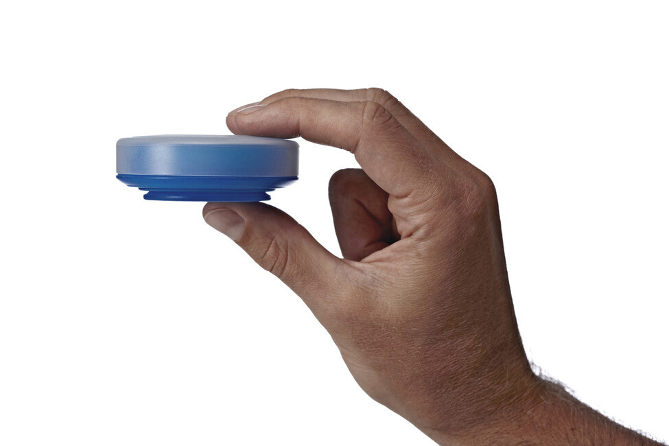 Humangear GoCup faltbarer, hygienischer und verpackbarer reisebecher ' 118 ml blau