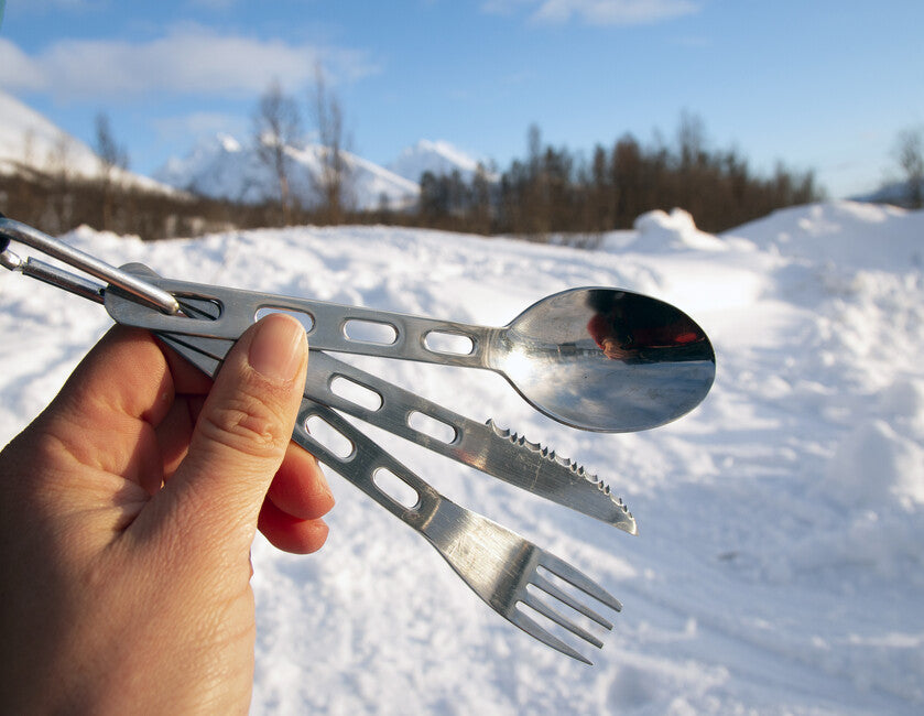 Origin Outdoors Backcountry Wilderness Cutlery Set