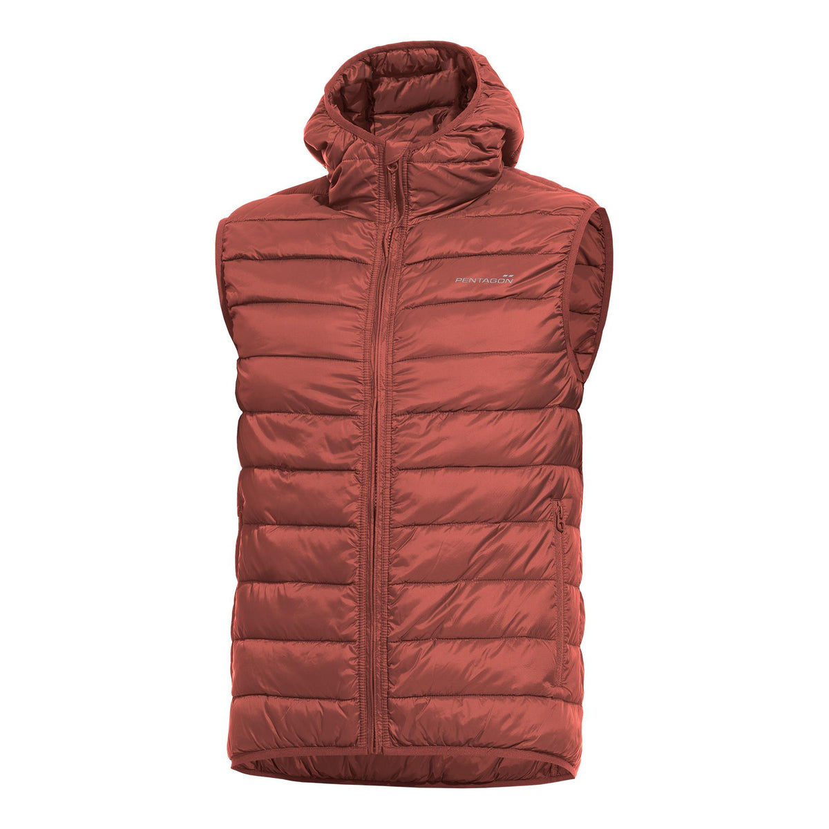 Pentagon Aurora Herrenweste, maroon red