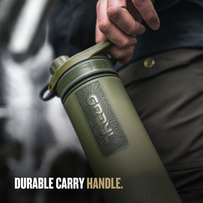 GRAYL GeoPress Purifier φιλτραρισμένη φιάλη, Olive Drab