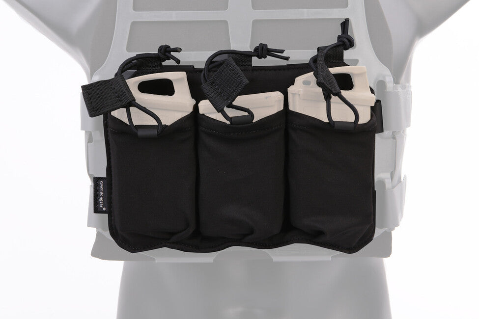 Emersongear Τριπλή θήκη για γεμιστήρες SS TAC αμάνικο γιλέκο, coyote