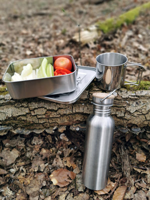 Origin Outdoors Δοχείο Νερού Ανοξείδωτο Ματ, 0.75 l