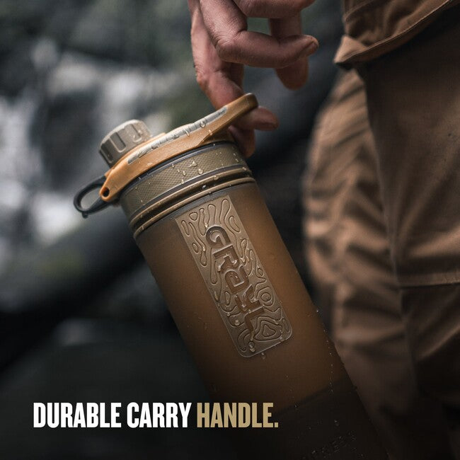GRAYL GeoPress Purifier φιάλη φιλτραρίσματος, Coyote Brown