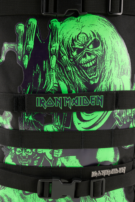 Brandit Iron Maiden US Cooper Rucksack Daypack 11L, schwarz