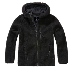 Brandit Teddy Μπουφάν Fleece, Μαύρο