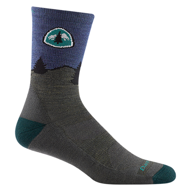 Darn Tough CDT Micro Crew Light Cushion Socks, Forest