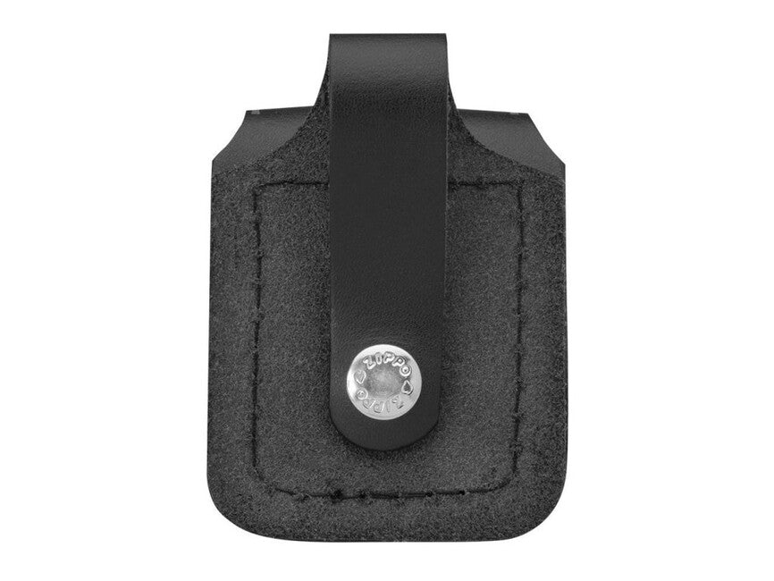 Zippo Leder Feuerzeugtasche, schwarz