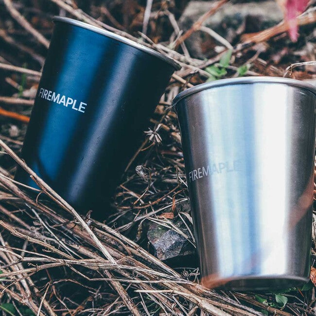 Fire Maple Stainless Steel Cups 2pcs Antarctic 350ml, Silver