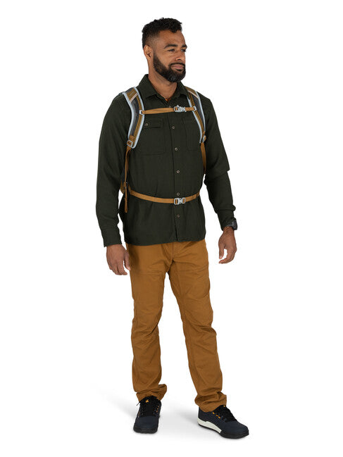 Osprey Nebula City Backpack, Green Tunnel/Brindle Brown