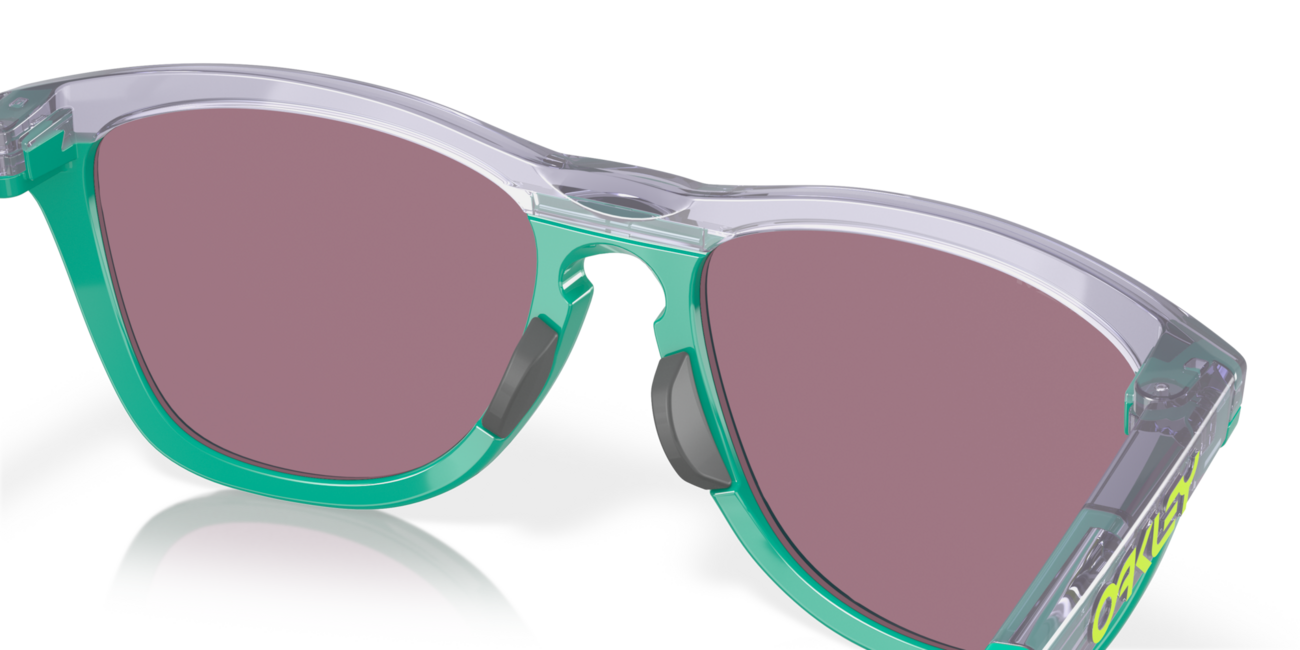 Oakley FROGSKINS RANGE Sunglasses, Trans Lilac/Celeste Frame, Prizm Jade Lenses, 55