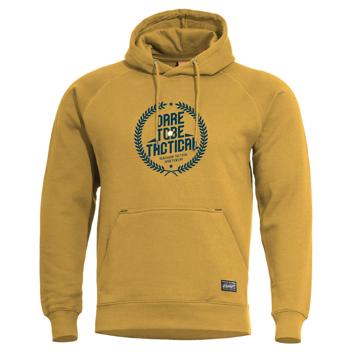 Pentagon Phaeton Hood men's hoodie, tuscan yellow