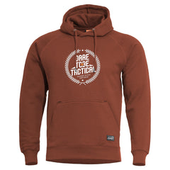 Pentagon Phaeton Hood Herren Kapuzenpullover, maroon red