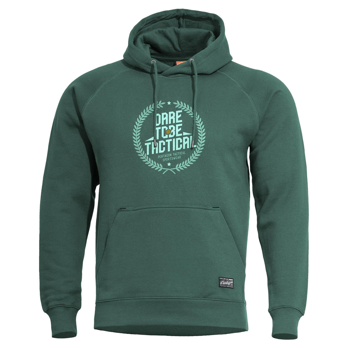 Pentagon Phaeton Hood men's hoodie, SpringBok Green
