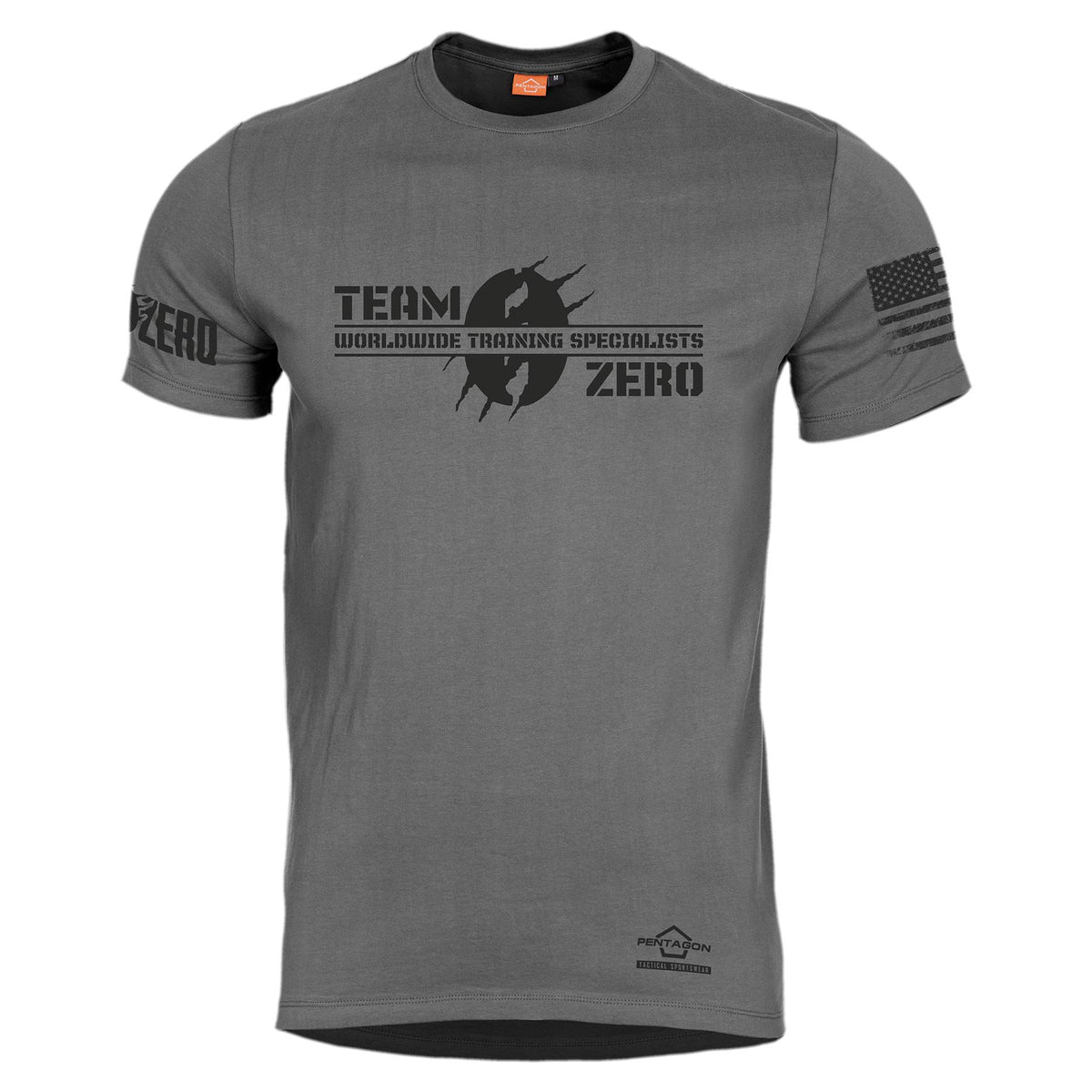 Pentagon kurz T-Shirt Ageron "Zero Edition WTS", grau