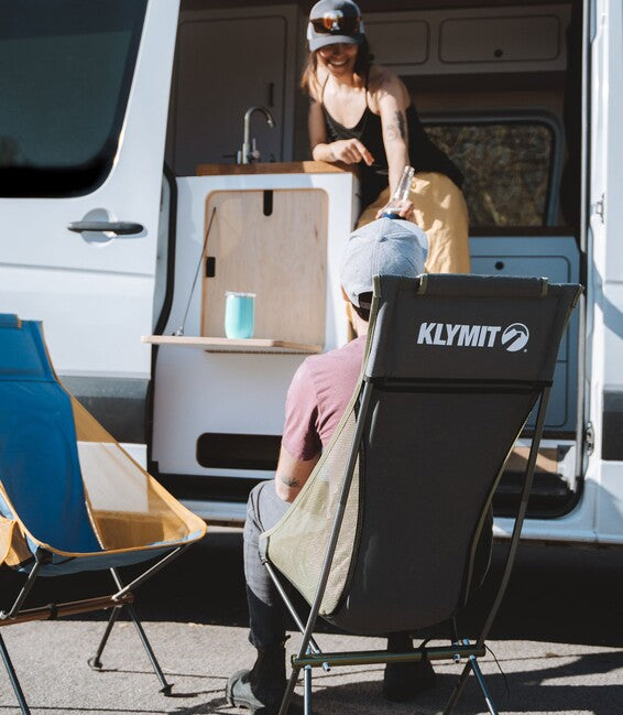 Klymit Ridgeline Campingstuhl, blau