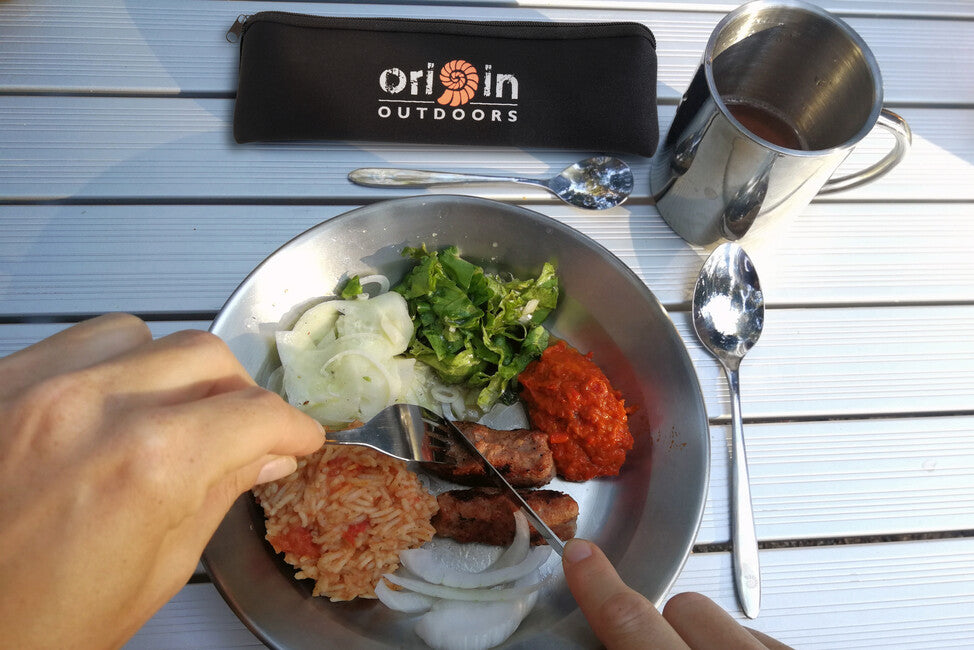 Origin Outdoors Dinner Biwak Cutlery Set
