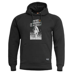 Pentagon Kapuzenpullover Sole Survivor, schwarz