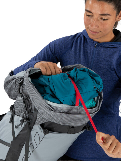 Osprey Tempest Pro 40 Hiking Backpack, Silver Lining