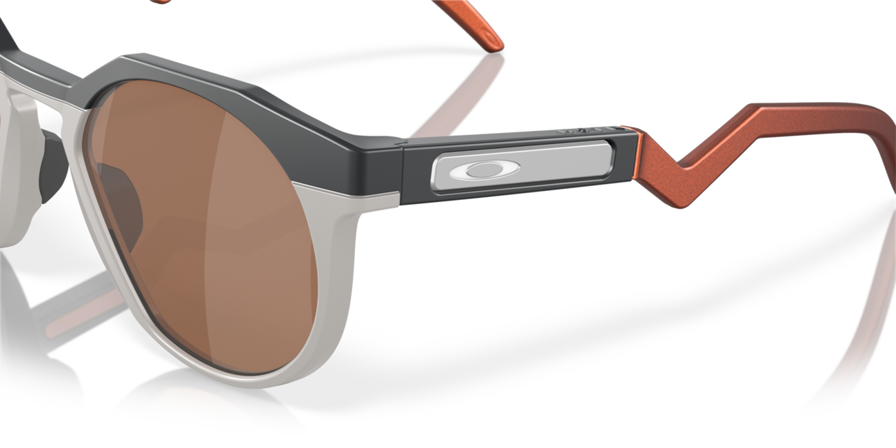 Oakley HSTN Sunglasses, Matte Carbon Frame, Prizm Tungsten Lenses, 52