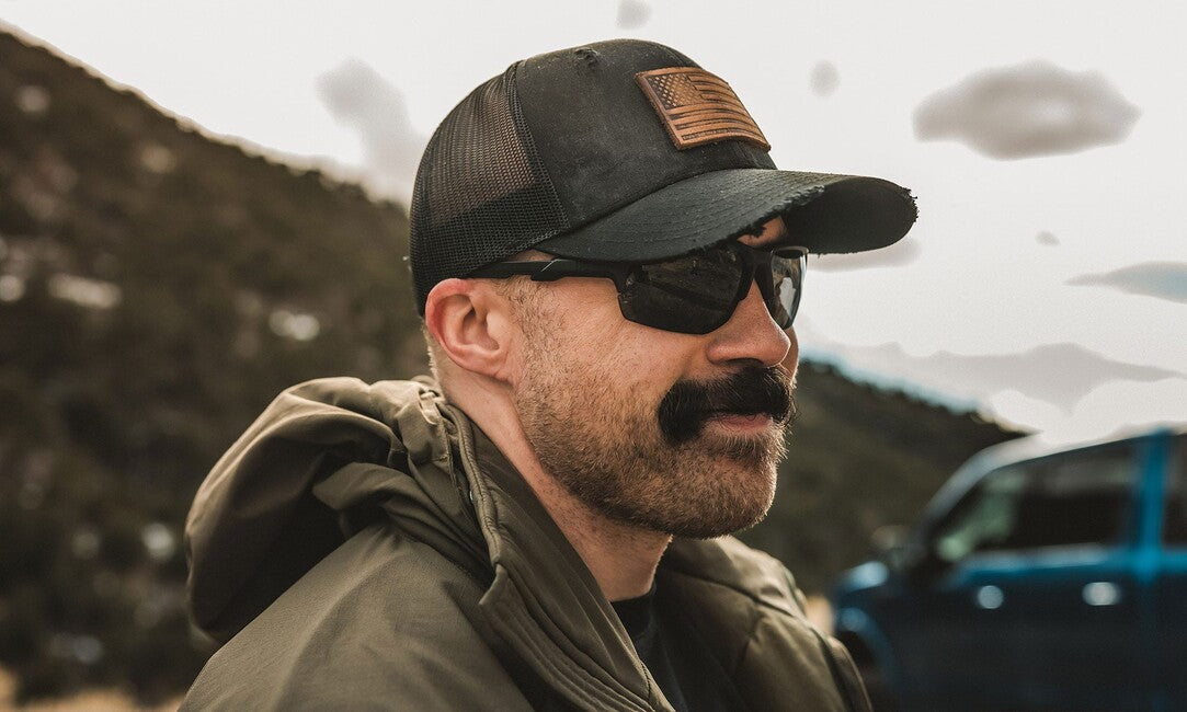 Wiley X Jackal Sunglasses, Captivate Grey/Matte Black